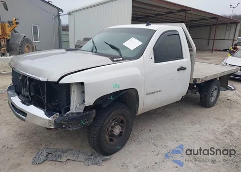 2008 Chevrolet Silverado 2500Hd Work Truck from USA, damaged, VIN 1GCHK24K88E208274